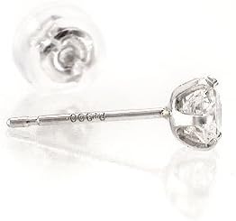 Amazon エターナルジェム 一粒 ダイヤピアス 片耳ピアス プラチナ900 ダイヤモンド 0 25ct セカンドピアス 片方 スタッドピアス メンズ ピアス 通販