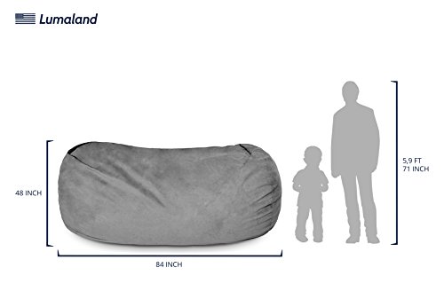Lumaland 7ft Bean Bag Chair - Image 3