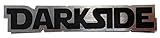 Dark Side Darth Vader Star Wars Vehicle Car Badge Emblem Silver Stick-on