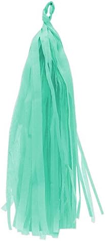Vivi.S Tissue Paper Tassel Wedding Birthday Decoration Party Supplies LAKE BLUE