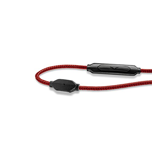 V-moda 1-button speakeasy cable (red)
