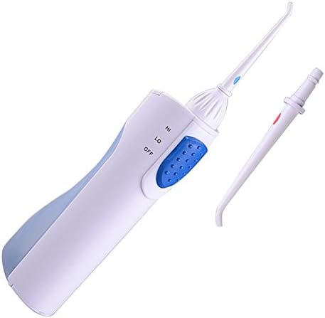 TekDeals Electric Portable Oral Irrigator Water Flosser Pick With 2 Replacement Nozzles