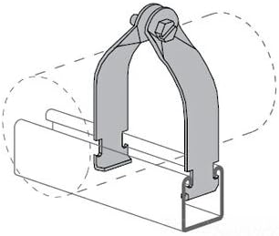 Power-Strut PS-1300-1-EG 1 in Universal Clamp for EMT, IMC & GRC,