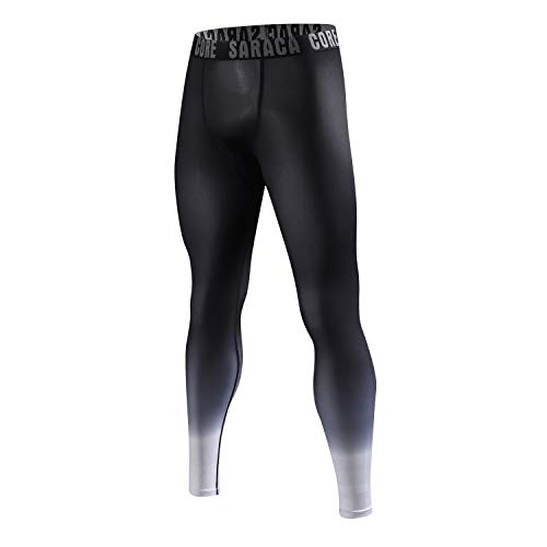 saraca core Men Youth Compression Pants Athletic Leggings Sports Tights Baselayer Running Football Soccer - Thumbnail 6