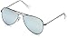 Ray-Ban Rj9506S Metal Aviator Sunglasses, Matte Gunmetal/Grey Flash, 50 mm