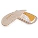 Pedag Pedag 165 Balance Leather, Self Adhesive Arch Support, Flatfoot Wedge, Tan, Large (Women's 9 to Men's 9)