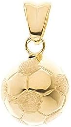 Yellow Gold Soccer Ball Pendant 18 carats-750/1000 Gold