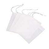 Blue Ocean Disposable String Drawstring Empty Heat Seal Filter Paper Tea Bags Pack of 100
