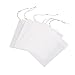 Blue Ocean Disposable String Drawstring Empty Heat Seal Filter Paper Tea Bags Pack of 100