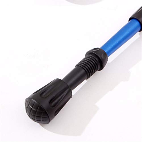 Ruzzut Black Rubber Diamond Trekking Pole Tip Protectors, Hiking Pole Replacement Tips for