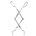 Stanbroil Stainless Steel Firewood Tongs, 26