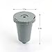 Reusable K Cups For Keurig 1.0 Brewers Universal Fit For B30 B40 B50 B60 B70 Series, Easy To Use Refillable Single Cup Coffee Filters, Eco Friendly Stainless Steel Mesh Filter (Pack of 3)