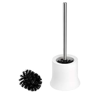 bremermann Toiletborstelhouder, kunststof, wc-garnituur, toiletborstelhouder, wit