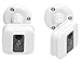 Blink XT Camera Wall Mount Bracket, Blink Home Security Camera System Acceseries,Weather Proof 360 Degree Protective Adjustable Mount Blink Outdoor Camera (3 Pack, White)