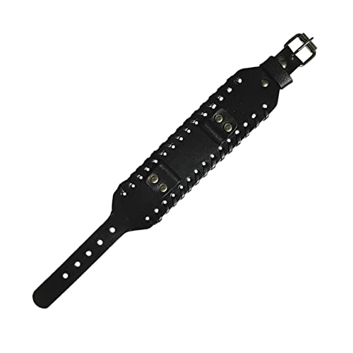 COLLBATH Cowhide Replacement Watch Strap for Comfortable Wide Bracelet Smooth Finish for Daily Wear and Occasion