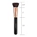 Kabuki Brush Makeup Foundation Tool - Flat Top Face Brush for Liquid Cream and Powder Buffing Blending