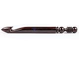 Nagina International Size H-8 (5-mm) Authentic Rosewood Crafted Premium & Smooth Crocheting Hook | Yarn Knit Crochet Accessories