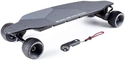 Slick Revolution Urban 80 Electric Skateboard with 2 x 1200W Motors, 25mph (40km/h) top Speed and a 15 Mile (24km) Range