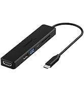 Sabrent Hub USB Type-C Multi-Port avec HDMI 4K | Power Delivery de 60 Watts | 1 Port USB 3.0 | 1 ...