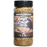 West Coast BBQ Co. Signature Steak Blend Seasoning, Premium Grilling 10 Oz. Spice Mix