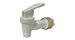 Tomlinson 1018854 Replacement Cooler Faucet, White (Pack of 2) primary