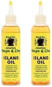 Jamaican Mango and Lime Island Oil 8 oz (Lot of 2)