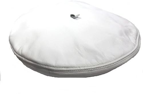 Us Forces Leather Beret Hat Cap, One Size Fit, Us Army, Made in USA, White