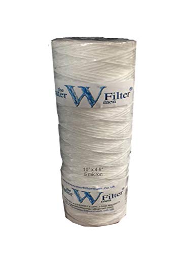 10" x 4.5" Jumbo String Wound Sediment Cartridge 5mic - Spring Well Water Filter/Bio Diesel wvo