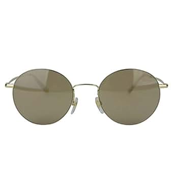 Gucci Unisex Round Gold Metal Sunglasses With Logo GG 4273
