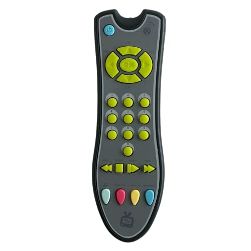 Realistic Dummy TV Fake Remote Control Musical Baby Remote Toy with