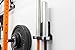 PRx Performance Double Barbell Storage, Wall Mounted Hanging Bar Holder, American Steel, Black Powder Coated, Space Saving Commercial or Home Gym Accessorythumb 3