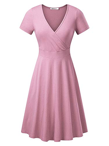 pink sundress wedding