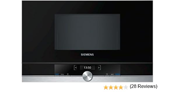 Siemens BF634RGS1 - Microondas (1220W, 59,4 cm, 31,8 cm, 38,2 cm ...