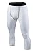 ETAOLINE Men's 3/4 Compression Base Layer Tights Pants Running Leggings