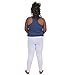 Stretch is Comfort Girl's Cotton Footless Leggings White Medium