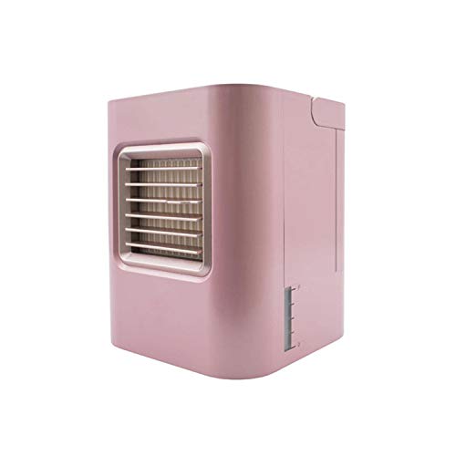 Z&S Portable Micro Air Conditioner Mini Air Conditioner Fan, Small Air Conditioner Air Cooler USB Home Micro Fan,B