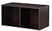 Foremost 327809 Modular Large Divided Cube Storage System, Espresso
