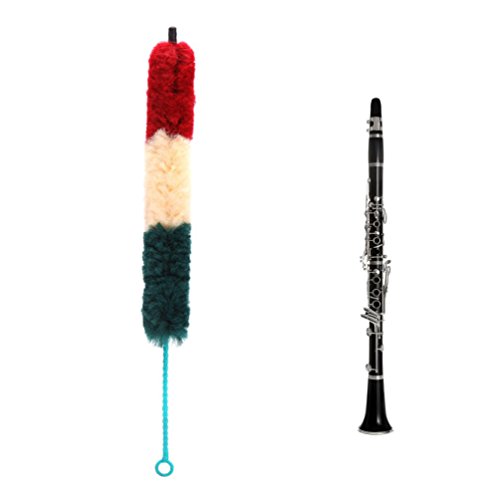 ALLCACA Clarinet Cleaning Brush Soft Clarinet Cleaner Practical Clarinet Pad Saver - Thumbnail 7