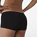 Boody Organic Bamboo EcoWear Women's BoyLeg Briefs,Black,Medium/Large