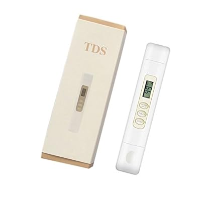 TDS Meter, Professional-Grade Water Test Kit Tests Water Quality in Drinking Water, General Hydroponics, Aquariums, Ponds, Pool, Spa, Water Purifier, 100% Accurate 3 in 1 TDS, EC and Temperature Meter