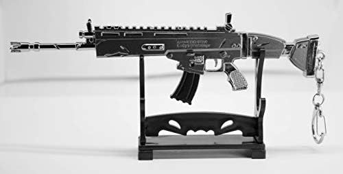 Key Chain Gun Replica for Fans of Fortnite Guns Fortnite Modern Combat Sniper Fury Game Accessories Collection fornite Fortnight Guns (R30)
