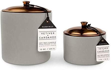 Paddywax Candles HY1501Z Hygge Collection Scented Soy Wax Candle, 15-Ounce, Vetiver & Cardamom, Vetiver + Cardamom, 15 oz - Image 5
