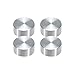 Pratico Kitchen Replacement Stainless Steel Caps for Juicing Bottles, fits Pratico Kitchen and Epica, 4 Pack
