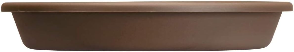 Akro Mils SLI10000E21 Classic Saucer for 10-Inch Classic Pot, Chocolate, 10.75-Inch : Planters : Garden & Outdoor
