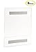 Acrylic Sign Holder Wall Mount 8.5 X 11 Inches with Adhesive Tape - 6 Pack - NO Drilling
