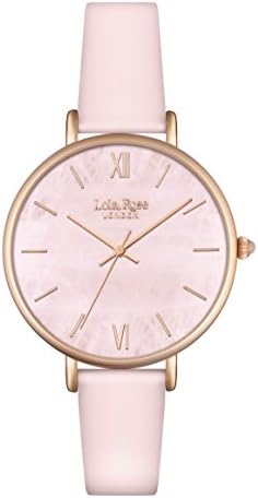 LR2026 Ladies Pink Leather Strap Watch