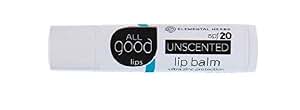 unscented lip balm with spf