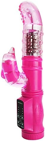 YUBV Tshirt G Spot Rabbit Ví-bratór Rechargeable Rotation 12 Speeds Waterproof Sexxxy Vibrating Vibe Sexxx Toys for Women,Pink