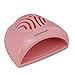 MelodySusie Portable Nail Dryer, Mini Cute Size Handy(5’’x5’’x3’’), Safe for Kids, Work for Regular Nail Polish, Battery Operated, Pink
