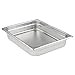 Update International (NJP-504) Half-Size Anti-Jam Steam Pan, 4 inches deep